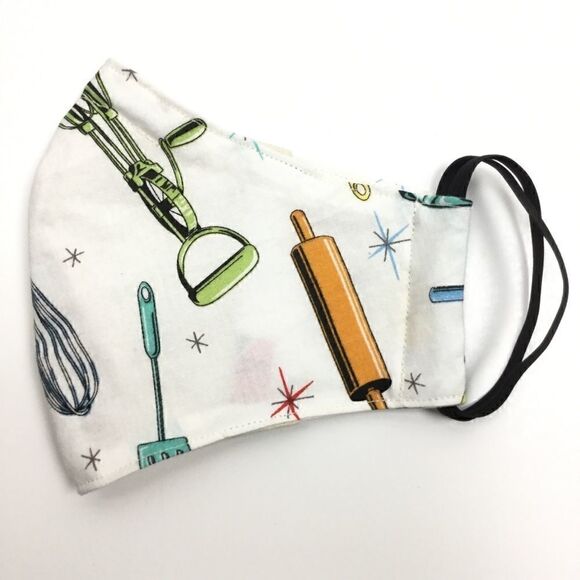 2/$15 -‎ Chef Mask, White Chef Face Mask, Rollers Mixers, Filti Filter - Picture 2 of 13